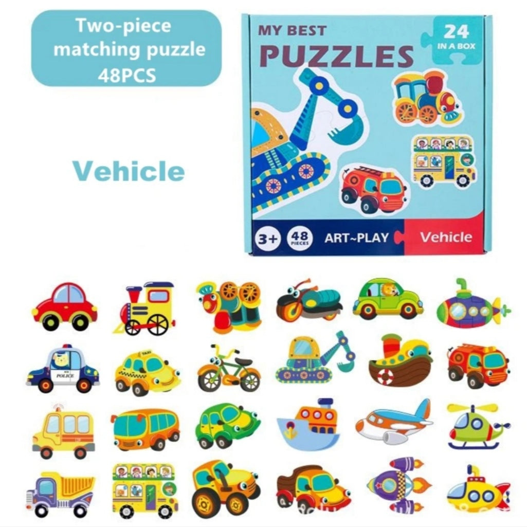 Baby 2 - piece puzzles